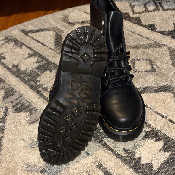 Dr. Martens 1450 Bex Stud Black Combat Boots - Picture 4 of 7